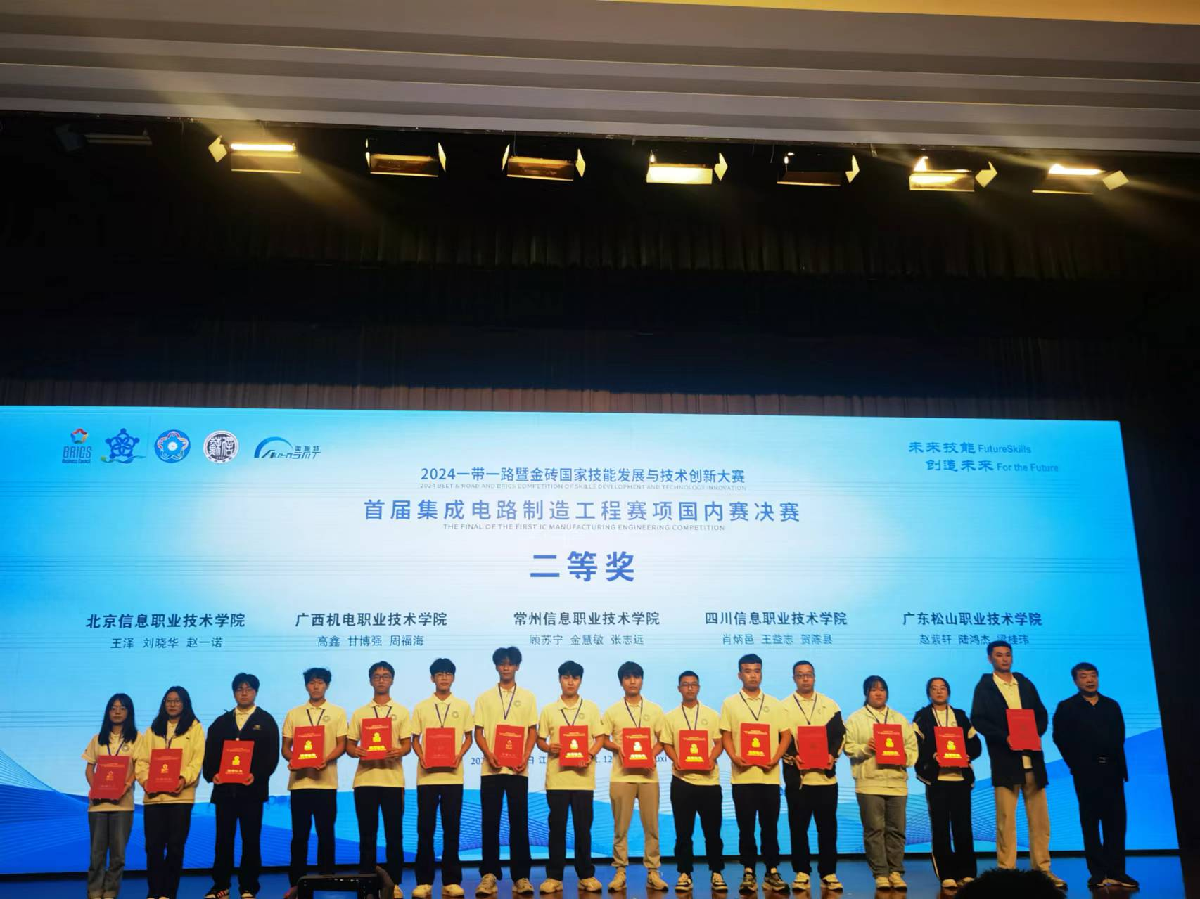 学院在2024“一带一路”暨金砖国家技能发展与技术创新大赛中喜获佳绩